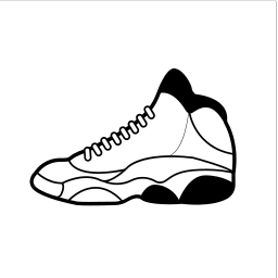 AJ basketball shoes Icons Pack, AJ basketball shoes Free Vector Icons ...