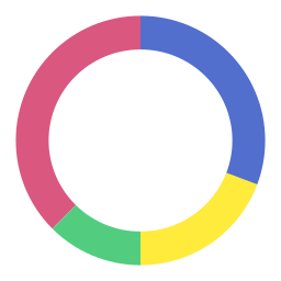 Areal chart circular pie chart Vector Icons free download in SVG, PNG ...