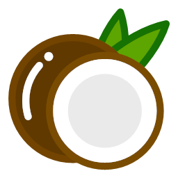 Coconut Vector Icons free download in SVG, PNG Format