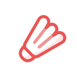 Badminton Shuttlecock Vector Icons free download in SVG ...