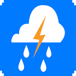 Thunder Shower Vector Icons free download in SVG, PNG Format