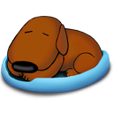 Sleeping Old Dog Icon