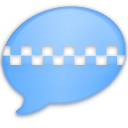iChat Blue Taxi Icon