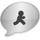 iChat Dark AIM Icon
