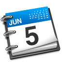 Ical blue 1 Icon