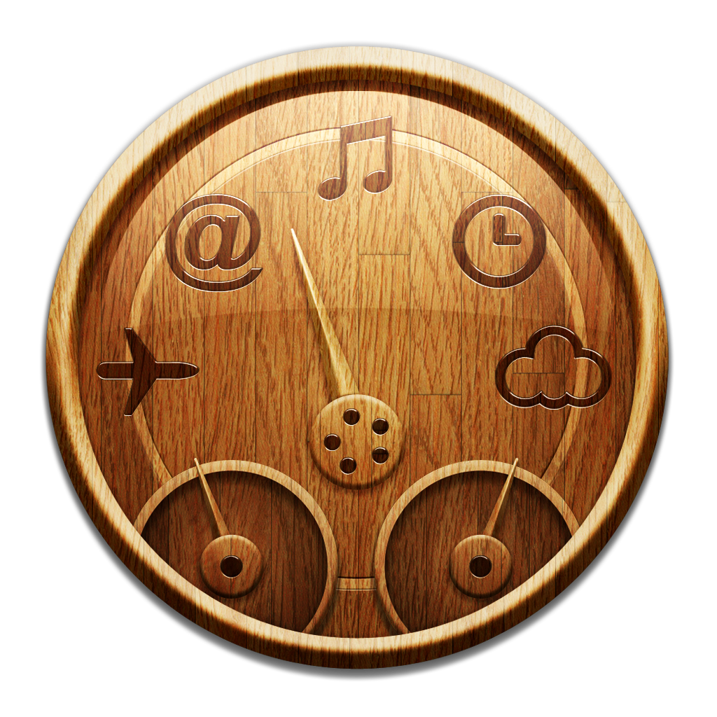 Wooden Dashboard Icon
