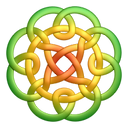 Greenyellow circleknot Icon