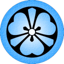 Blue Katabami Icon