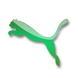 Puma green logo Icon