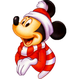 Mickey Christmas Icon
