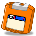 Zip orange Icon