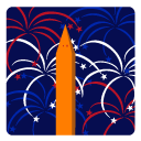 Independence Day 4 Fireworks Icon