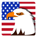 Independence Day Eagle Icon