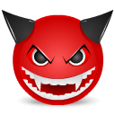 Devil mad Icon