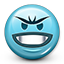 Emoticon Evil Laugh Icon