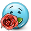Emoticon Rose Gift Love Icon