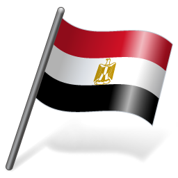 Egypt Flag 3 Icon