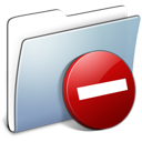 Graphite Smooth Folder Private Icon
