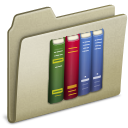 Lightbrown Library Icon