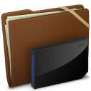 Brown Elastic Wii Icon