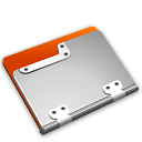 Tangerine Folder Icon