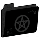 Pentacle Empty Folder (silver) Icon