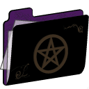 Pentacle Folder (purple) Icon