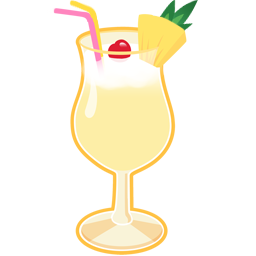 pina colada vector icons free download in svg png format