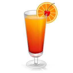 Cocktail Tequila Sunrise Vector Icons Free Download In Svg Png Format