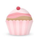 cupcake cake cherry Icon