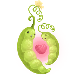 Peas Heart Icon