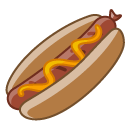 Hot Dog (Mustard) Icon