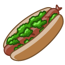 Hot Dog (Relish) Icon