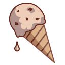 Ice Cream (Rocky Road) Icon