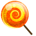 Candy orange Icon