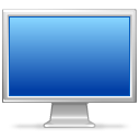 Blue Display Icon