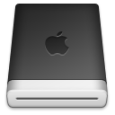 Gray Apple Icon