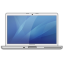 MacBook Pro Glossy Aqua PNG Icon