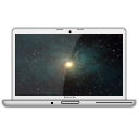 MacBook Pro Glossy Time Machine PNG Icon