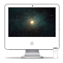 iMac iSight Time Machine PNG Icon