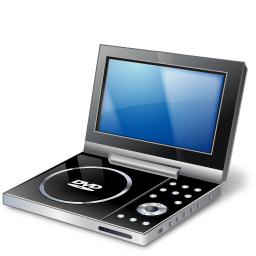Portable DVD Player Icon