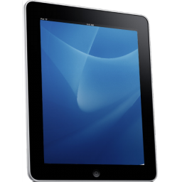 Ipad Side Blue Background Vector Icons Free Download In Svg Png Format