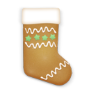 christmas cookie stockings Icon