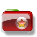 Christmas Folder Star 3 Icon