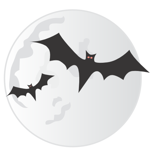 bats moon Icon