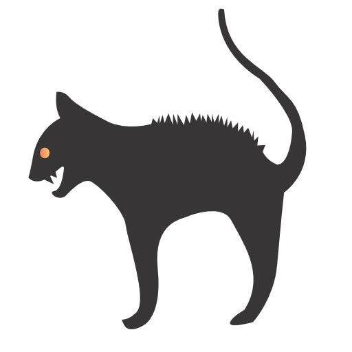 black cat Vector Icons free download in SVG, PNG Format