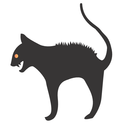 Black cat - Download free icons