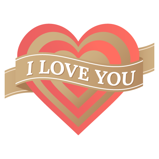 I Love You Heart PNG Transparent Images Free Download