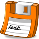 floppy orange Icon