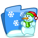 folder winter Icon